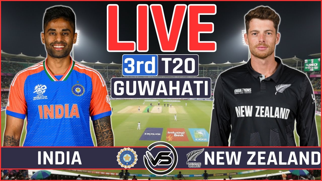 INDIA vs NEW ZEALAND 3rd T20 LIVE MATCH | IND vs NZ 3rd T20 LIVE SCORE ...