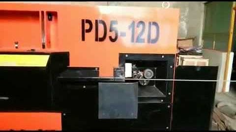 Video of PD5 12D automatic wire bending machine   Hengyisheng