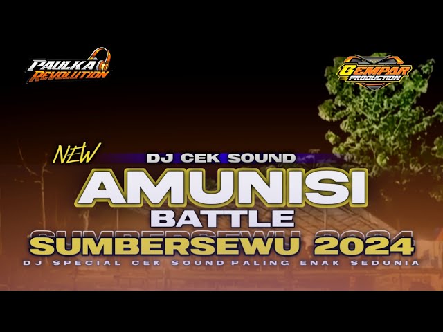 AMUNISI 2024‼️DJ WALISONGO CEK SOUND BASS NGUK NGUK VIRAL SUMBERSEWU 2024 class=