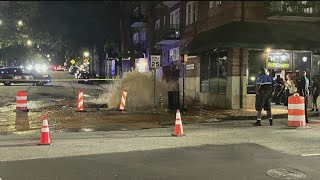 Midtown, Downtown Atlanta water main breaks | What we know