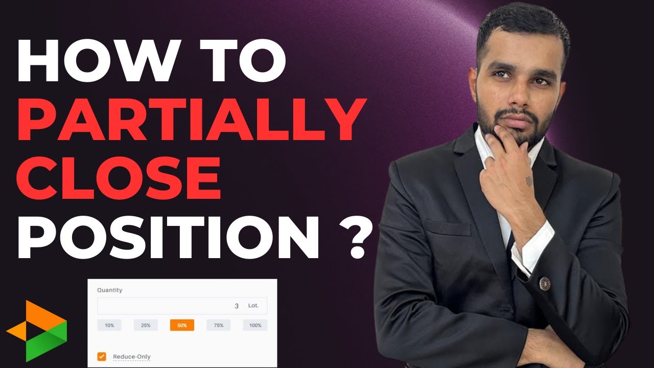 How to partially close position in Delta Exchange India? | #crypto #btc ...