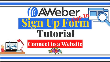 AWEBER SIGN UP FORMS: How to Create an AWeber Email Sign Up Forms and Connect to a Website