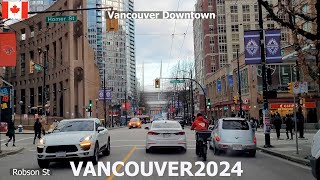 Vancouver Canada 2024 || Vancouver Driving Tour | City Life on Feb 07 2024