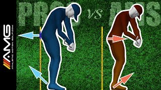 Golf Swing Early Extension: Pros vs Ams