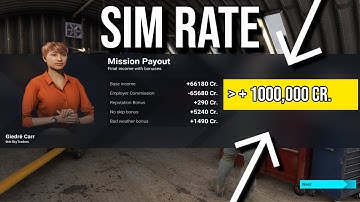 How to Earn Credits FAST in Microsoft Flight Simulator 2024 Using Sim Rate