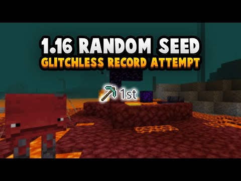 Record Attempt: Beating Minecraft 1.16 On A Random Seed - Record Attempt: Beating Minecraft 1.16 On A Random Seed