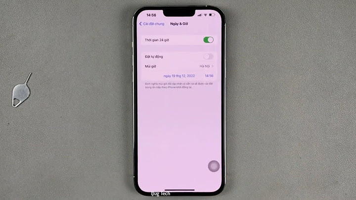 Cài lại múi giờ trong iphone như thế nào