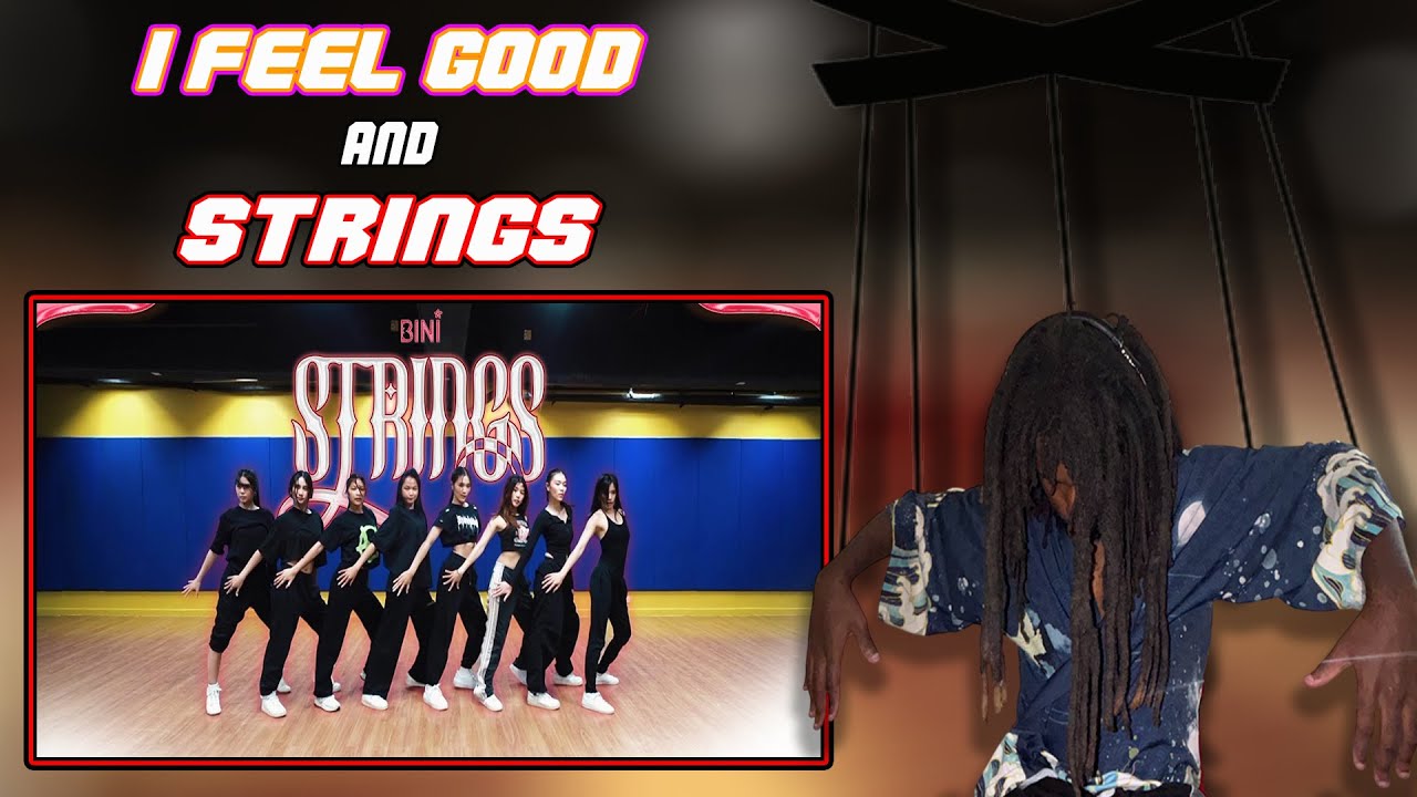 BINI | 'I Feel Good' & 'Strings' Dance Practice (REACTION) - YouTube