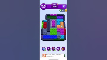 Color block jam 528 walkthrough #games #colorblocks #gaming #colorblockjam #gameplay