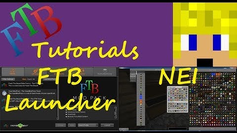 Feed The Beast Tutorial Part 1 - FTB modpack and NEI