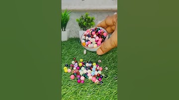 Satisfying Reverse Breads ASMR || Colouring Balls Reverse Video #satisfying #reverse #asmr