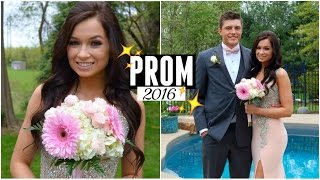 PROM 2016 | GRWM, Vlog, & Pictures!