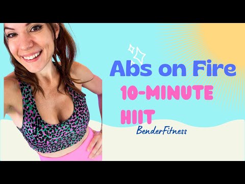 10-Minute Core HIIT Workout: Abs on Fire - Home Workout, No Equipment