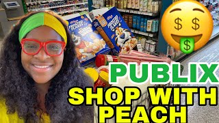 SHOP WITH PEACH 🍑 AT PUBLIX MASSIVE WIC SHOPPING TRIP 🛒 🛍 🛒 screenshot 5