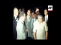 SYND 4 5 79 ARRIVAL OF EGYPTIAN VICE PRESIDENT HOSNI MUBARAK