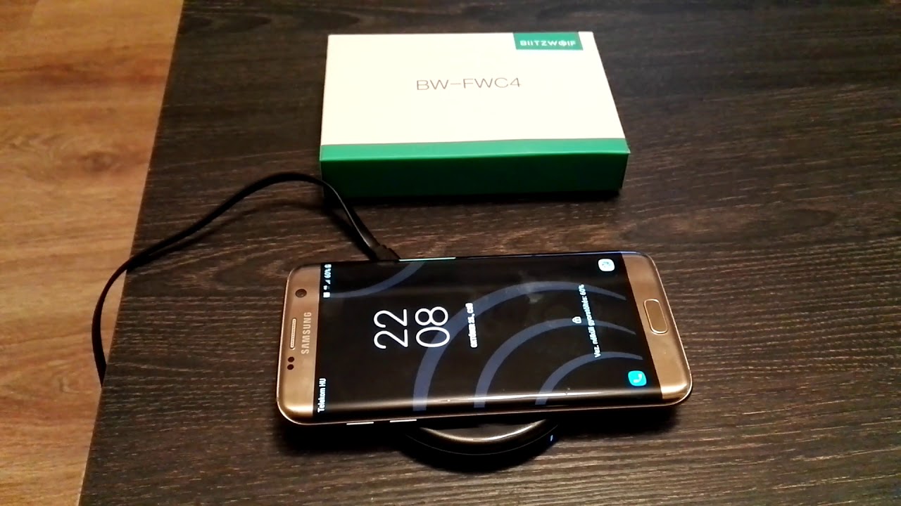 Blitzwolf Bw Fwc4 Wireless Fast Charger The Red Light Not