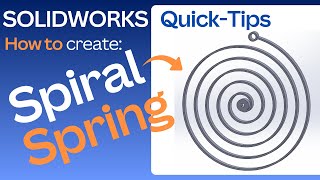 How to Model a Spiral Spring