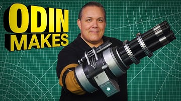 Odin Makes: Barret Wallace arm cannon from Final Fantasy VII