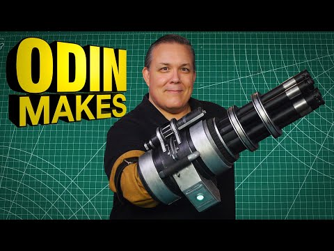 Odin Makes: Barret Wallace arm cannon from Final Fantasy VII