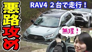 【RAV4】アドベンチャー VS GZパッケージ｜悪路対決