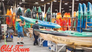 Insiders Look - How Kayaks Are Made (Old Town Factory Tour)