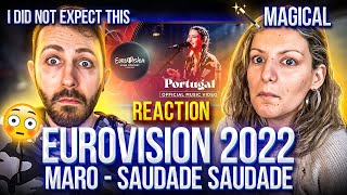 ITALIAN REACTS to MARO - Saudade Saudade - Portugal 🇵🇹 Eurovision 2022 / Ludo&Cri