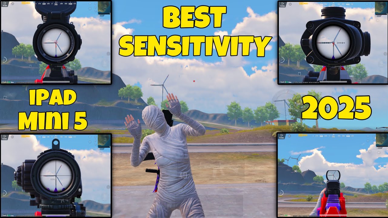 🔥iPad Mini 5 Best Sensitivity In 2025 | Best Sensitivity For iPad Mini 5 | IPad Mini Sensitivity 🔥