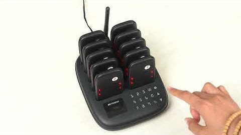 How to Pair the Pager and Keyboard of Retekess TD175S