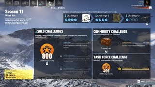 Ghost Recon Wildlands Season 11 Week 4 Task Force Challenge