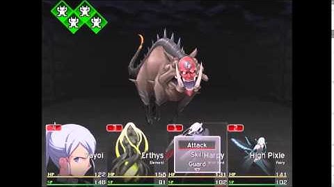 Shin Megami Tensei: Wrath - Boss: Taown