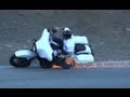 Harley Davidson Lowside Motorcycle Crash