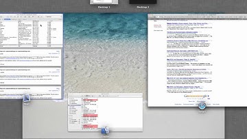 Mission Control crappy animations, Mac OS X Lion 10.7