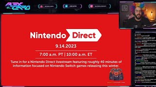 Alexelcapo Reacciona al Nintendo Direct Septiembre 2023 (Paper Mario TTYD, Princess Peach Showtime)