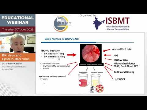 WBMT/ISBMT Webinar: Management of Viral Infections in Hematopoietic Stem-Cell Transplant - June 2022