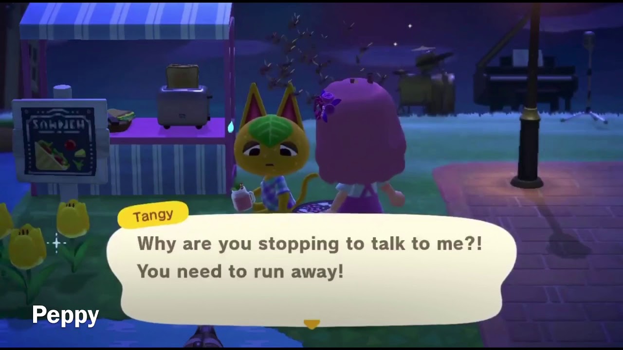 Being Chased By Wasps All Personality Reactions - Animal Crossing New Horizons
