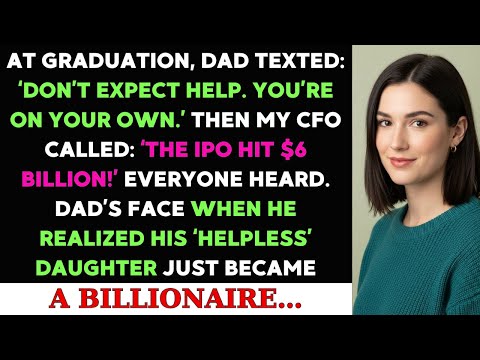 At Graduation My Dad Texted Don T Expect Help Then My CFO Called About The IPO