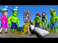 Scary Teacher 3D Thin Siren Head Rescue Siren Hulk and Granny with Miss T and Ice Scream 4 Mods Hulk