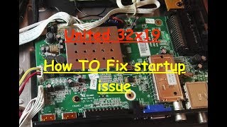 How To Fix Led TV United led32x19 problems in lighting up Hd video