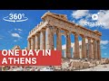 One day in athens trailer  vr360 guided city tour 8k resolution