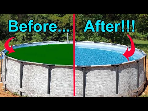 How to GET RID of GREEN pool algae