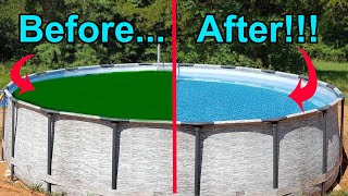 How to GET RID of GREEN pool algae