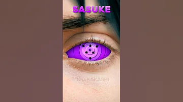 Sasuke - Sharingan Evolution