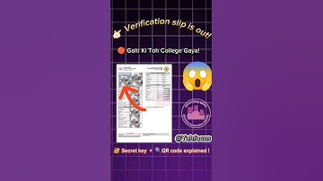 "KCET 2025 Verification Slip OUT 🔥 | Secret Key, QR Code Explained | KEA Latest Updates