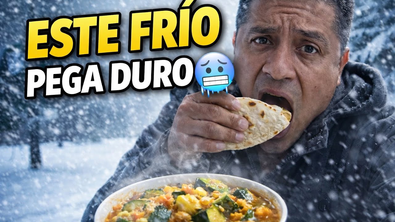 Con este frio…calabacitas a la mexicana🥶🔥