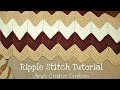 Crochet Ripple Stitch Afghan Tutorial - Crochet Jewel Crochet Ripple Stitch Afghan Tutorial - Crochet Jewel