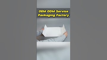 Custom folding boxes save 90% of storage space#packagingfactory   #giftbox #manufacturer #folding