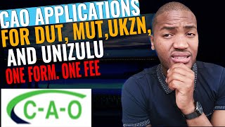 How to apply for admission at DUT, MUT, UKZN and UNIZULU online for 2023 | CAO Online Applications
