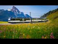 4K Cab view - Goldenpass Panoramic MOB Switzerland Train - Saanen to Zweisimmen | 4K HDR 60fps