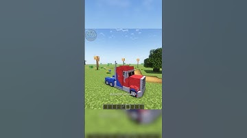 Minecraft Short: Transformer Mod Review 🔧🚗