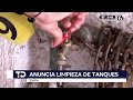 Siapa anuncia limpieza de tanques y reconoce rezago en infraestructura hidráulica